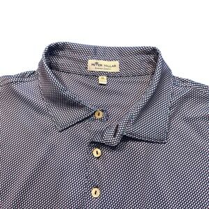 Peter Millar Summer Comfort Polo XL - TPC Tampa Bay - Multi Geometric Golf Shirt